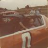 Dick Gills Late Model - Ron Buchanan in car at Clearfield.jpg